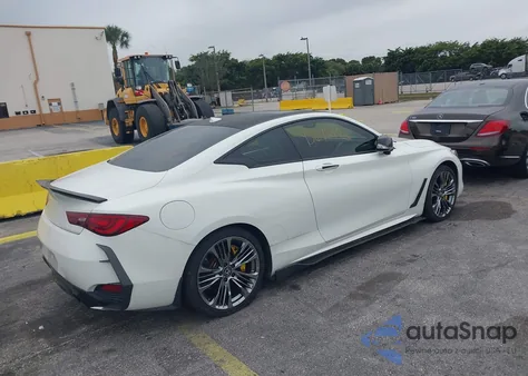2018 Infiniti Q60 3.0T Luxe z USA, uszkodzony, nr VIN JN1EV7EK3JM342579